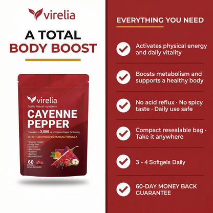Maverita™ - Cayenne Pepper Softgels